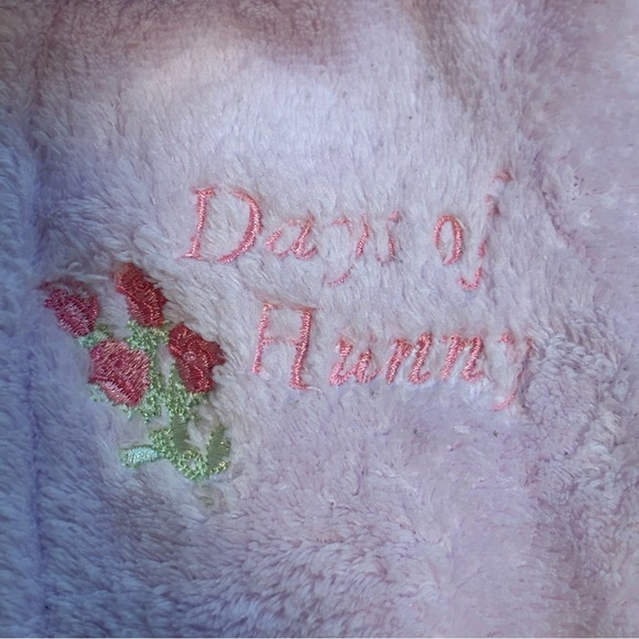 VINTAGE DISNEY BABY WINNIE THE POOH EMBROIDERED BUNTING SUIT ONSIE - Picture 5 of 6